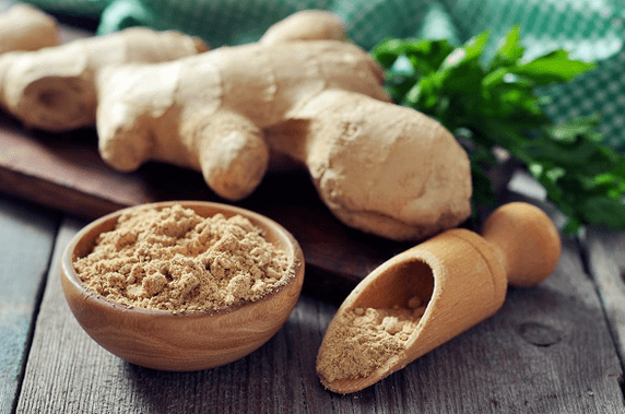 Ginger for potential