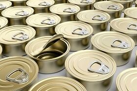 Canned foods are potentially harmful products