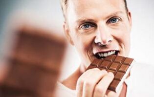 Eating chocolate - prevents erectile dysfunction